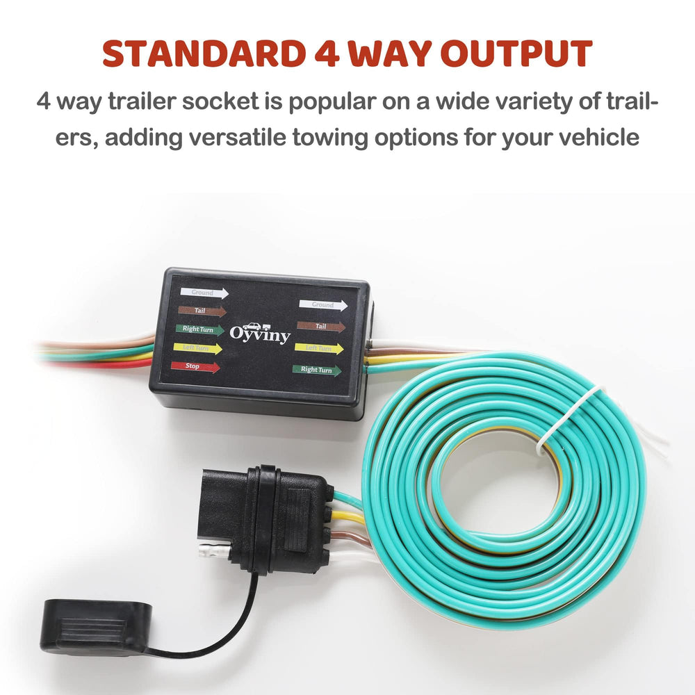 Oyviny tin-plated copper terminals provide strong conductivity for trailers