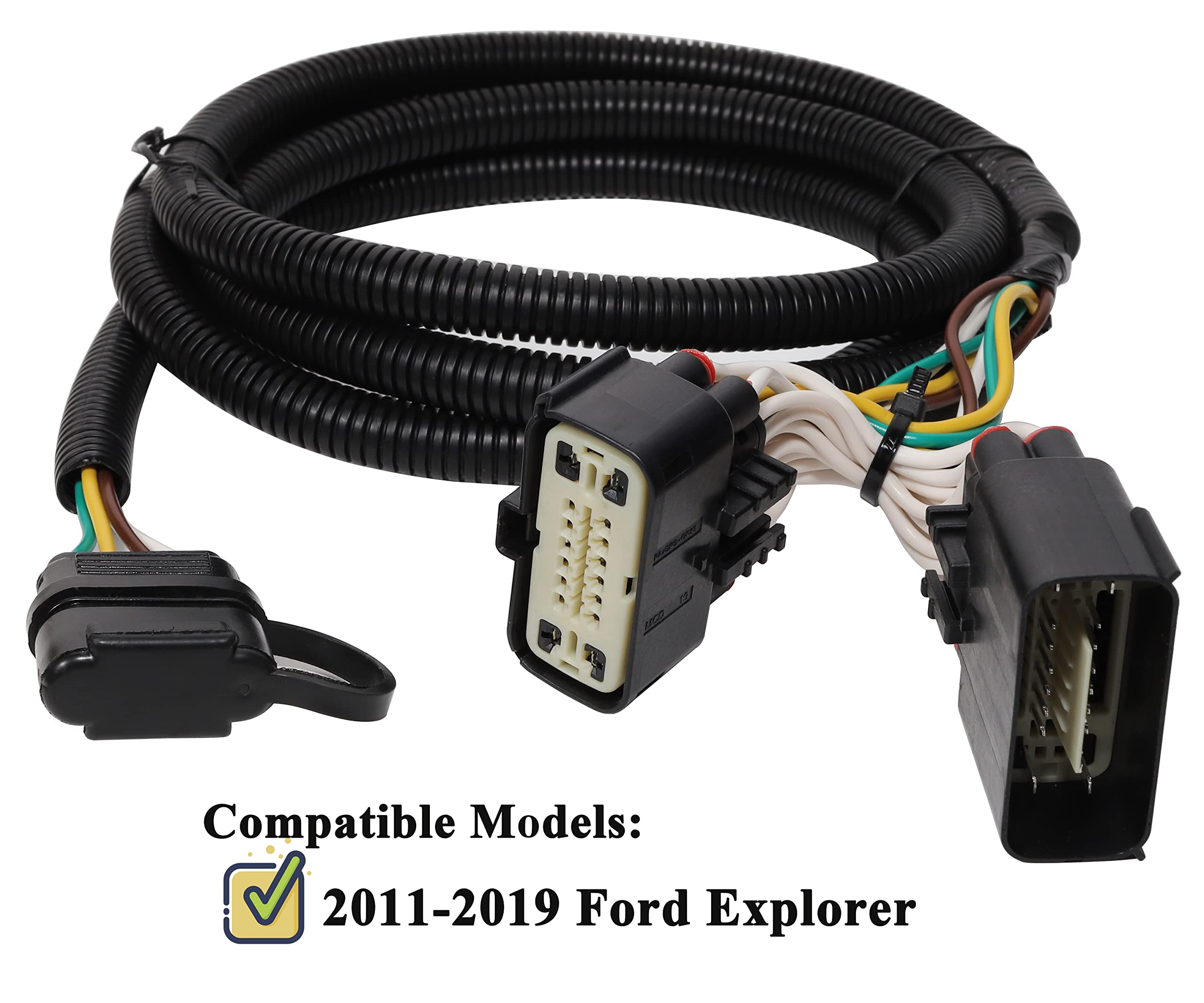 Oyviny trailer wiring harness installation enables quick plug-and-play setup.