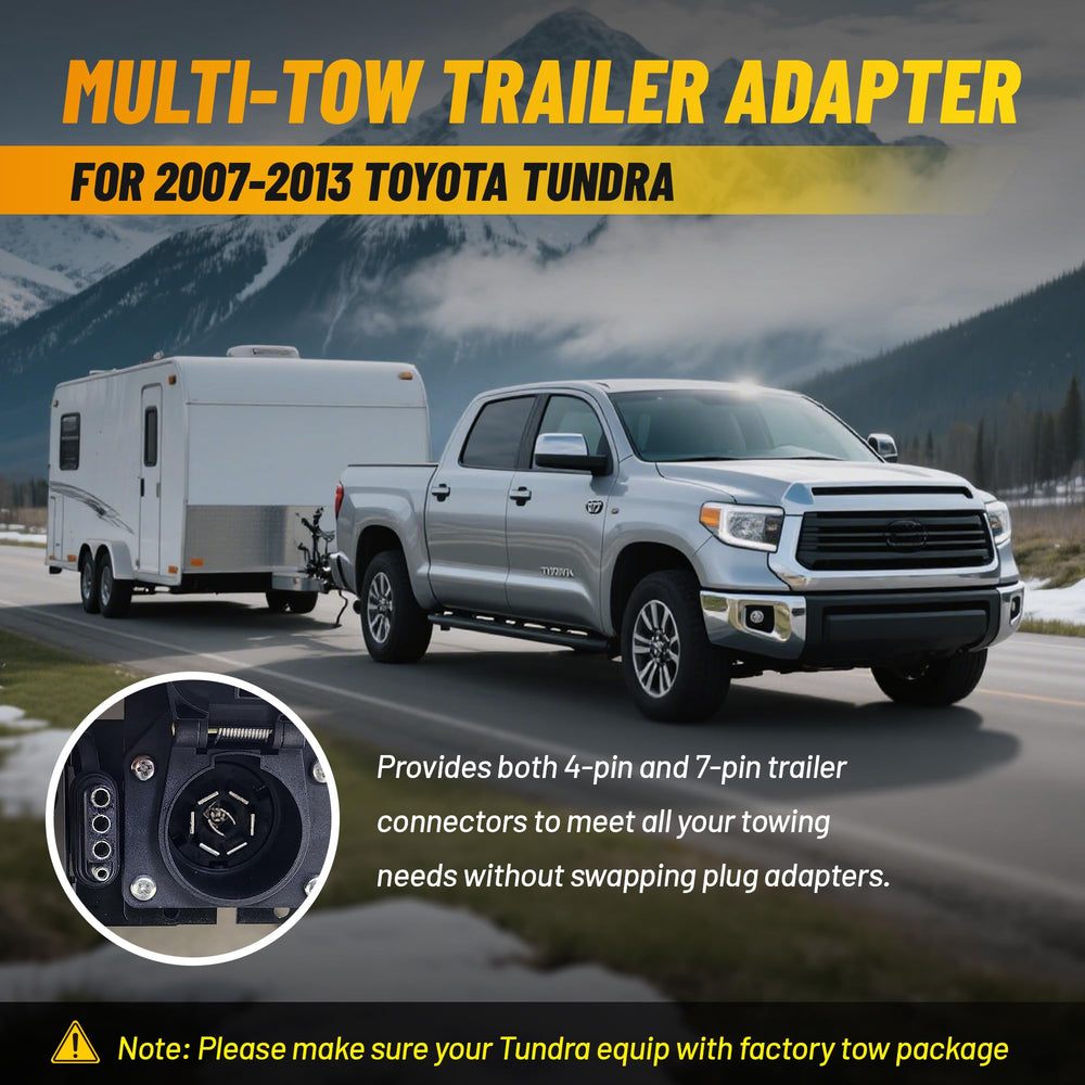 Oyviny dual-output connectors enable 4- and 7-pin trailer hookups in one plug