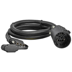 Oyviny USCAR 7-pin to 4-pin connector enables quick plug-and-play trailer wiring.