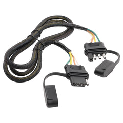 Oyviny 4-pin flat wiring harness connects vehicle and trailer taillights clearly.