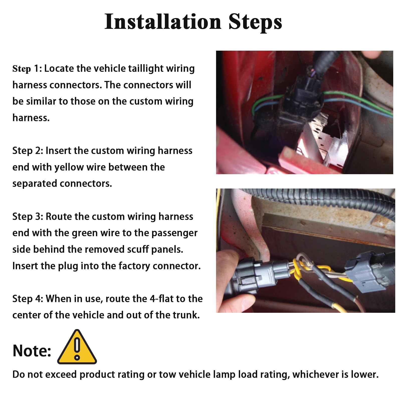 Oyviny wiring harness protected by protective casing against weather