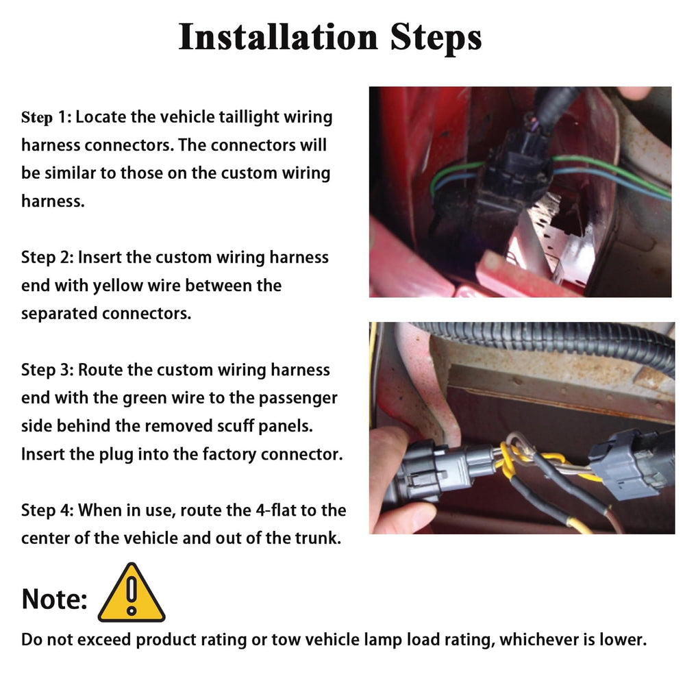 Oyviny wiring harness protected by protective casing against weather