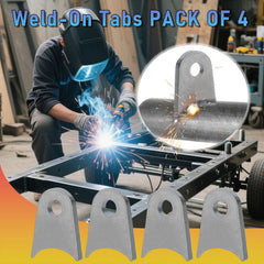 OywhC weld-on tabs robust steel construction for durability.