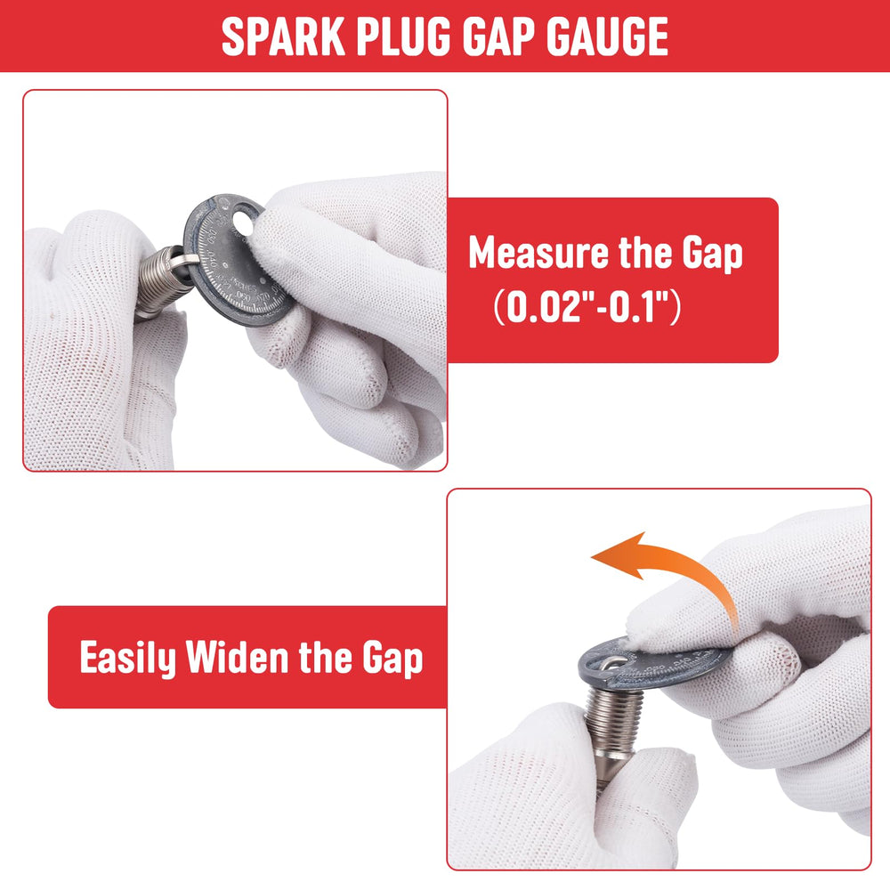 Ozikutech gap gauge tool with measurement marks for accuracy.