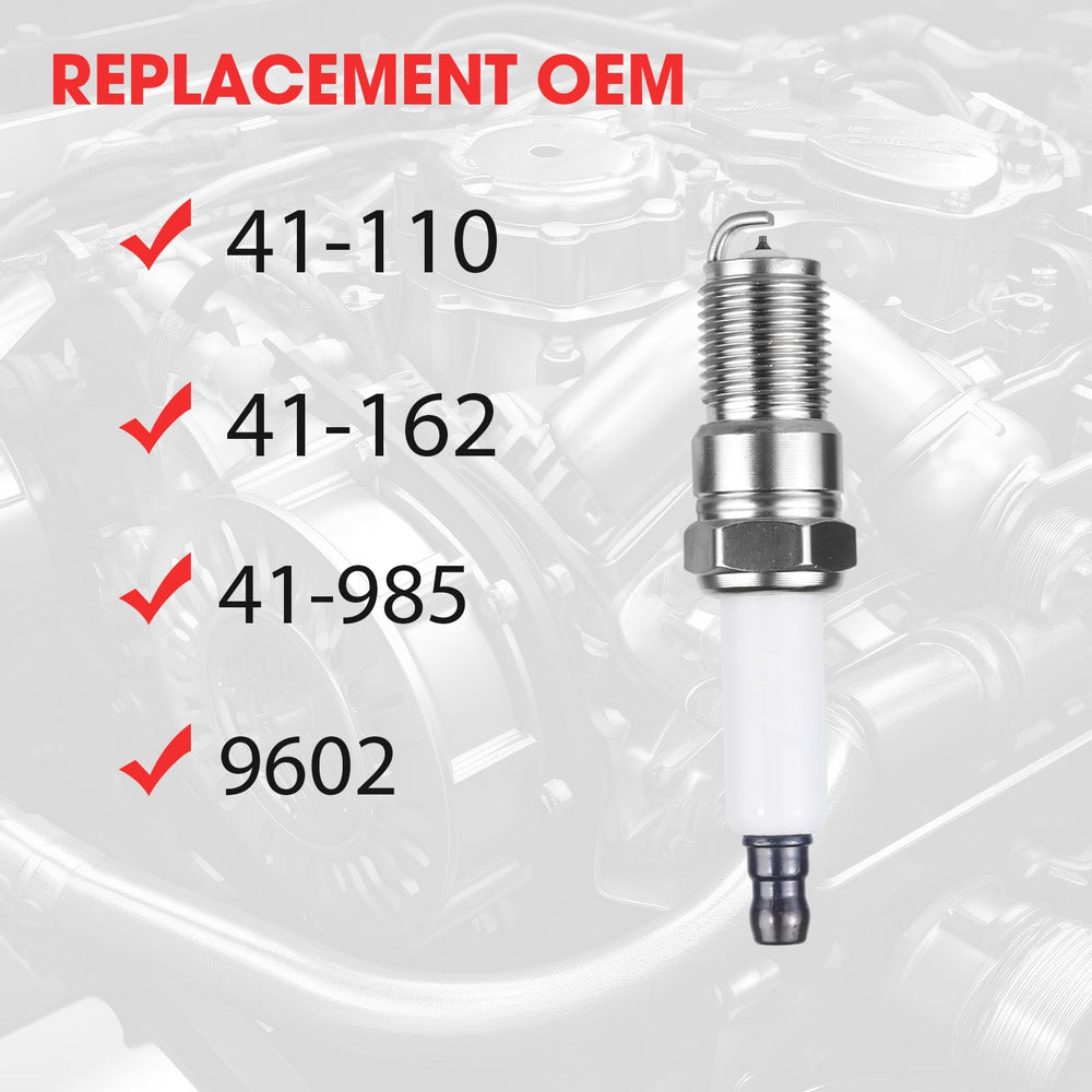 Ozikutech iridium spark plugs for Chevy/GMC compatibility support consistent ignition across V8s