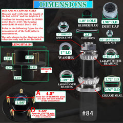 OZISENS L68149 bearing provides smooth operation and long trailer life