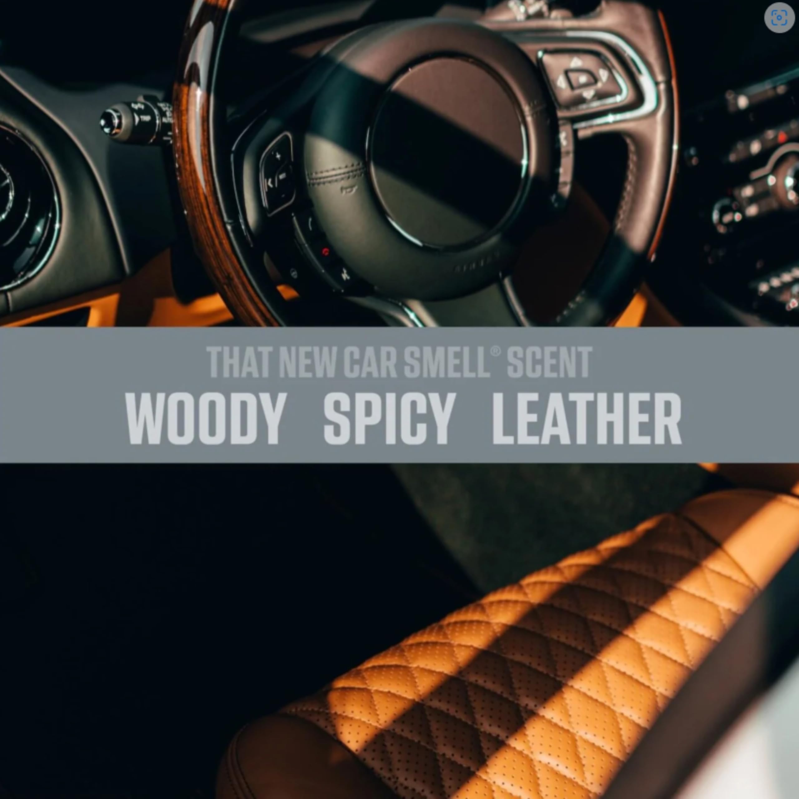Ozium long-lasting freshness keeps interiors smelling clean between rides