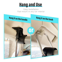 Ozzagar two-way installation lets you hang on a handle or a hook