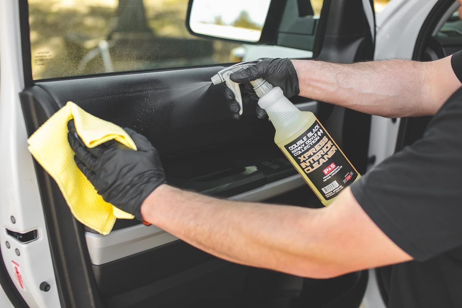 P & S Xpress Interior Cleaner ready-to-use spray for fast touch-ups.