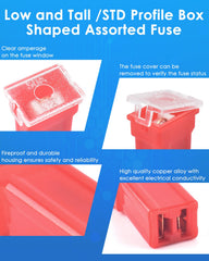 PACETAP fuse puller included for easy removal and fuse replacement