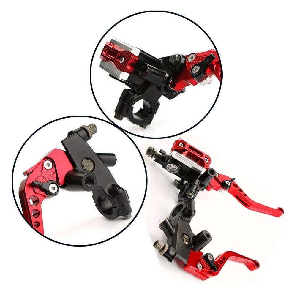 PACEWALKER brand engraving and CNC finish on red lever assembly.