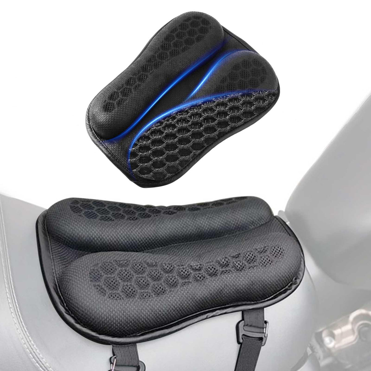 PACEWALKER universal seat cushion with 3D honeycomb for smoother rides