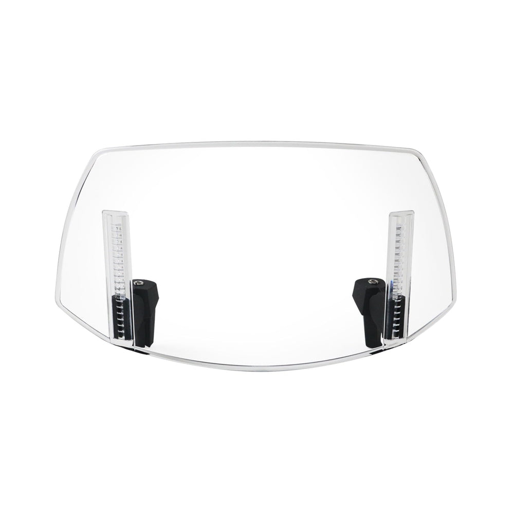 PACEWALKER universal windshield extension on motorcycle for taller wind protection