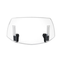 PACEWALKER universal windshield extension on motorcycle for taller wind protection