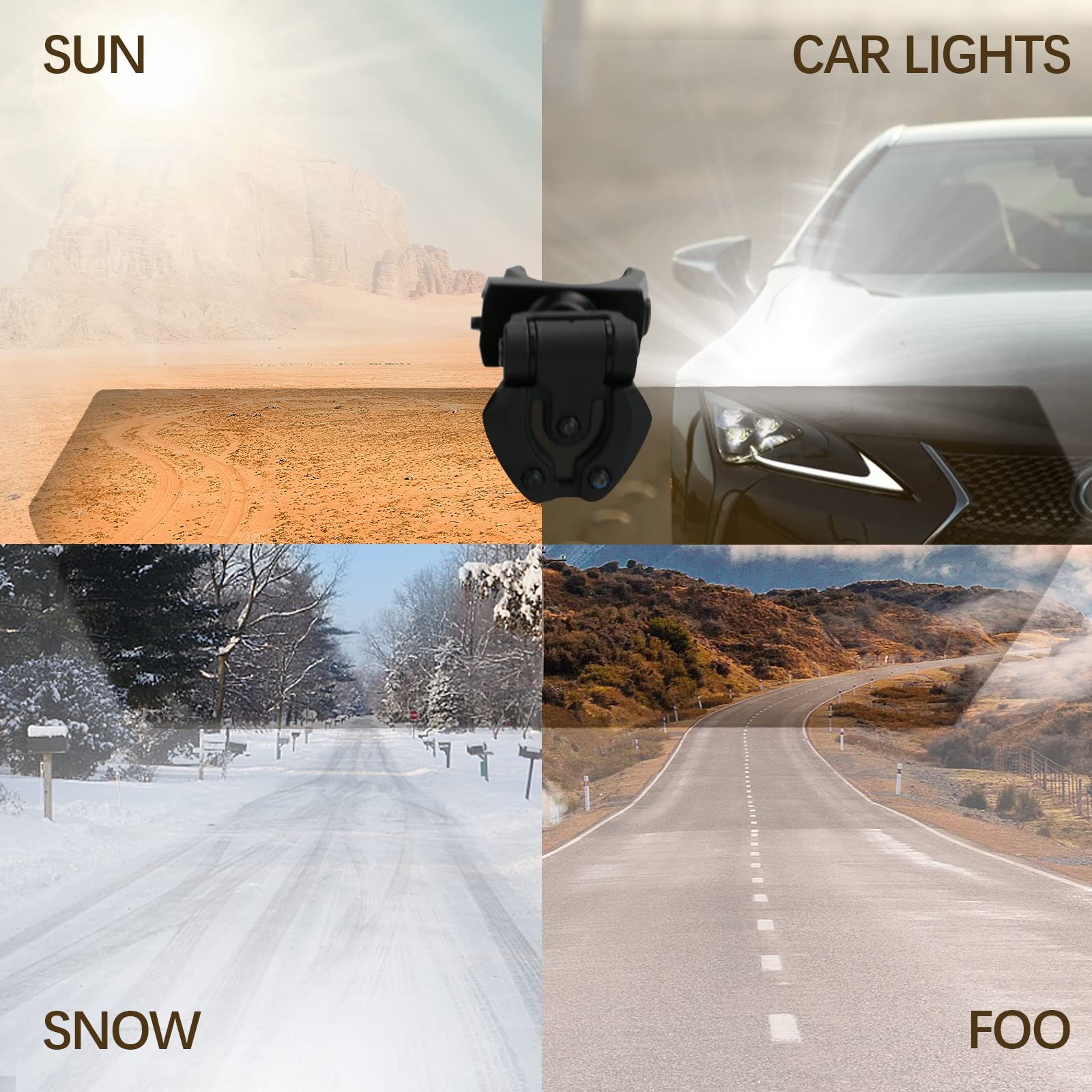 PACEWALKER UTV sun visor quick-install kit enables fast setup on trails