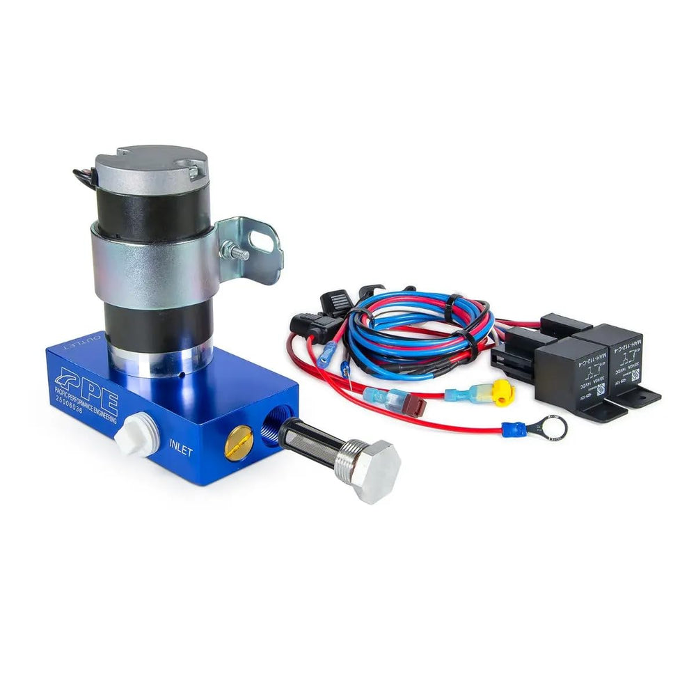 Pacific Performance Engineering diesel fuel lift pump for CP3 kits, improving fuel delivery and system reliability.