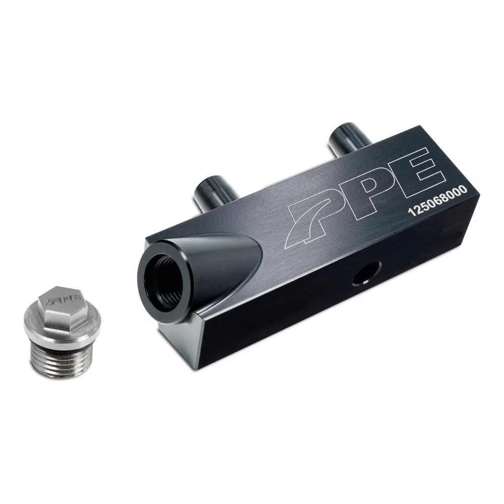 PPE removable debris-trap plug demonstrating magnet capture of particles.