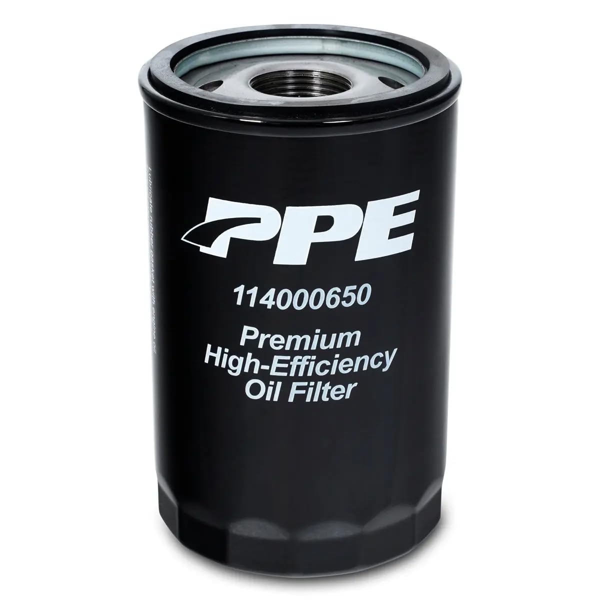 Pacific Performance Turbomax oil filter front view for GM Duramax engines