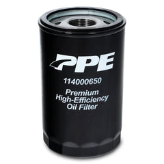 Pacific Performance Turbomax oil filter front view for GM Duramax engines