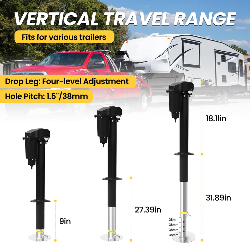 Pafessa LED lights illuminate the cap area for safer nighttime adjustments.