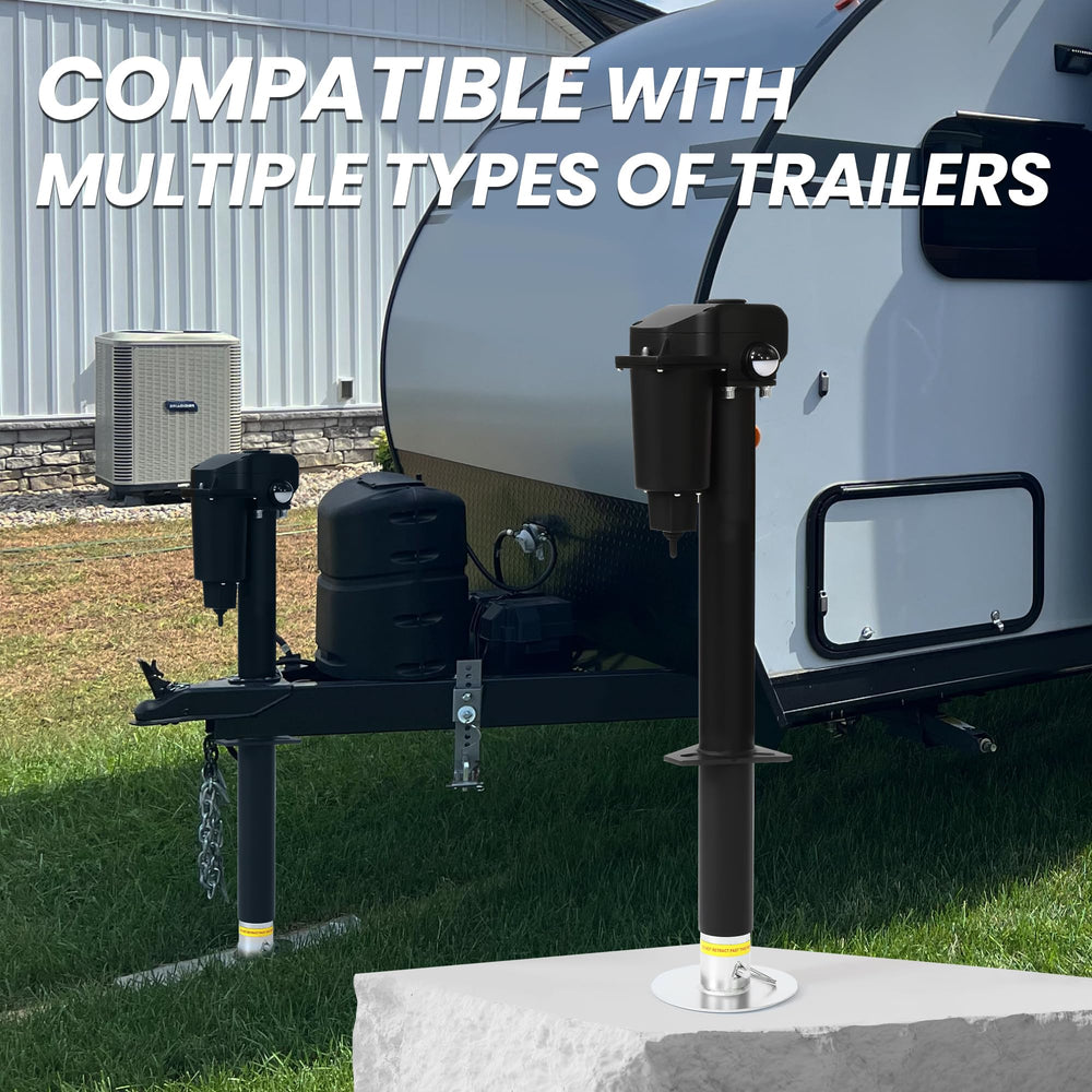 Pafessa tongue jack weather cover protects components from the elements.