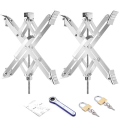 Pafessa XL stabilizer chock between tandem axles reduces rocking.