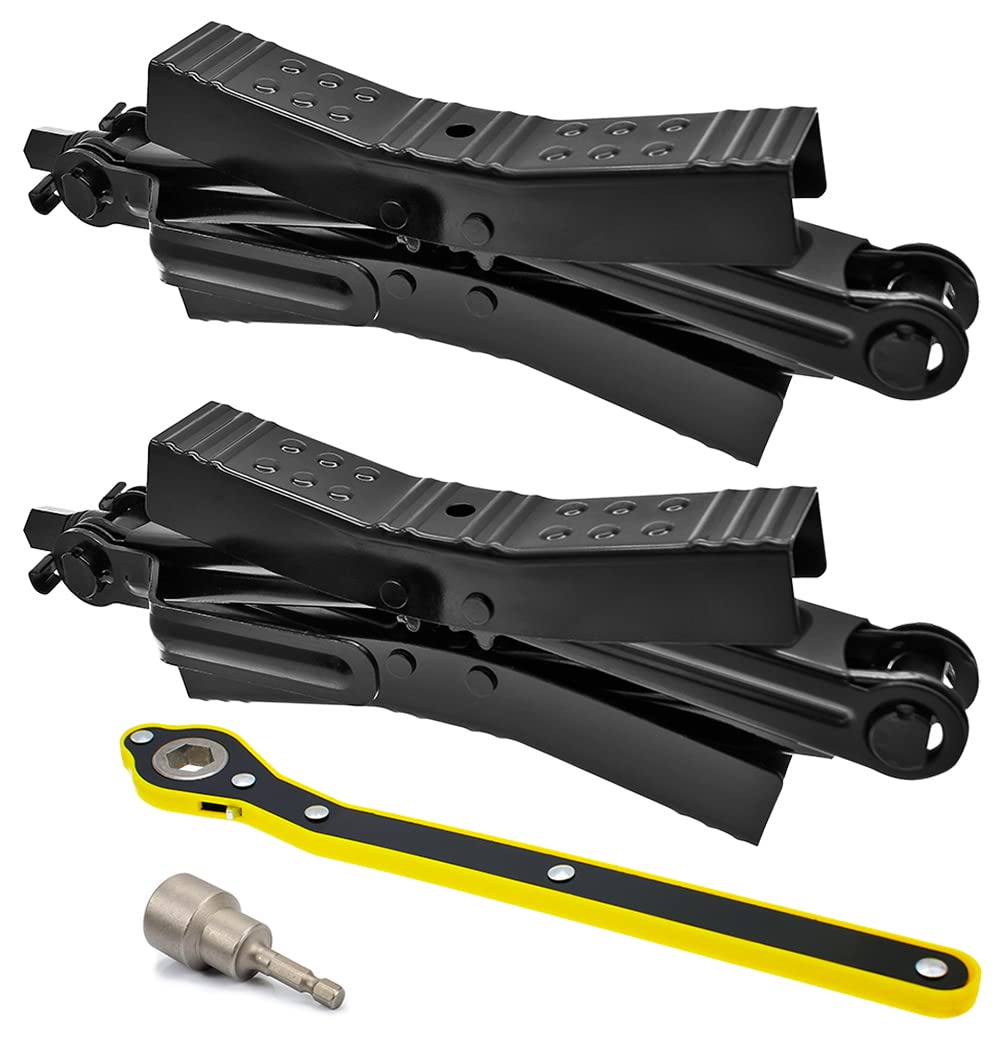 PAFOWO rv stabilizer with wrench included for quick secure installation.