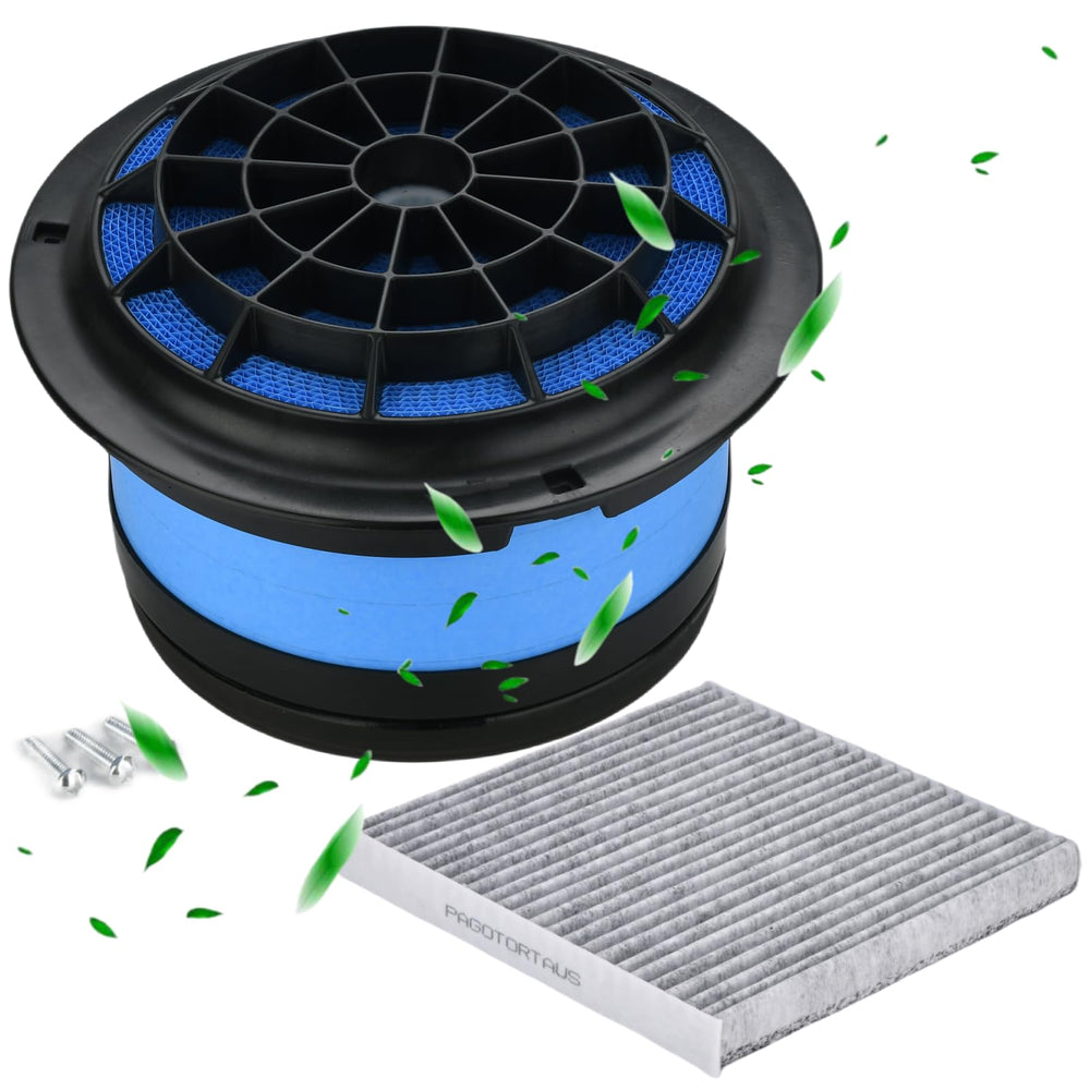 PAGOTORTAUS AF26427 engine air filter close-up highlighting filtration media and efficiency.