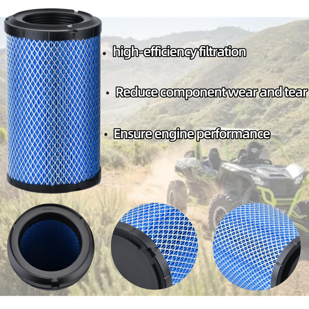 PAGOTORTAUS  krx4 1000 filter protects engine from dust and debris