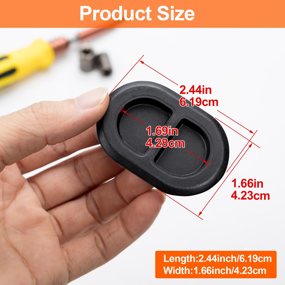 PAGOW 12pcs pack of floor pan drain plugs for Wrangler models.