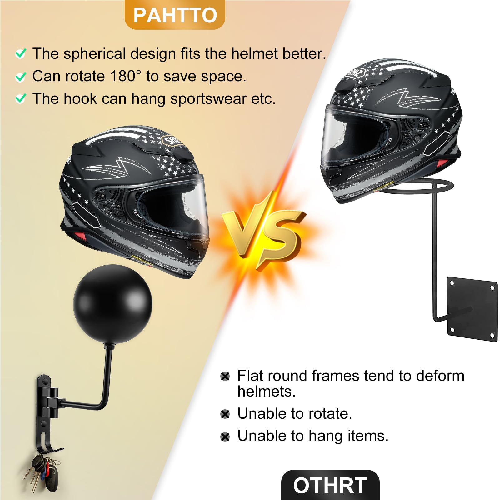PAHTTO installation guide helps quick wall mounting.