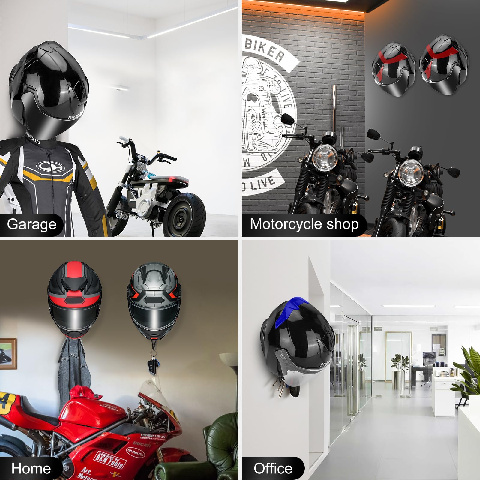 PAHTTO space-saving storage for helmets, hats, coats, and gloves
