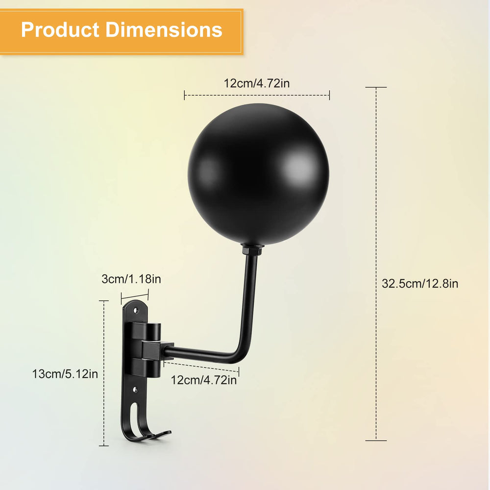 PAHTTO wall-mount rotatable bracket shown for flexible positioning.