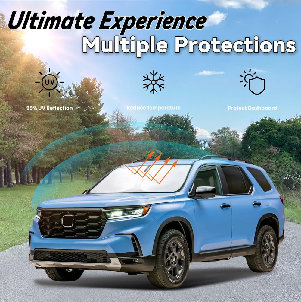 PAIMOHO 240T reflective layer; high-density fabric reflects heat and protects interior