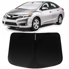 PAIMOHO windshield sun shade front window reduces glare and heat for Honda Civic