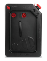 PAK Premium oil drain pan with tethered cap for secure transport of used fluids.