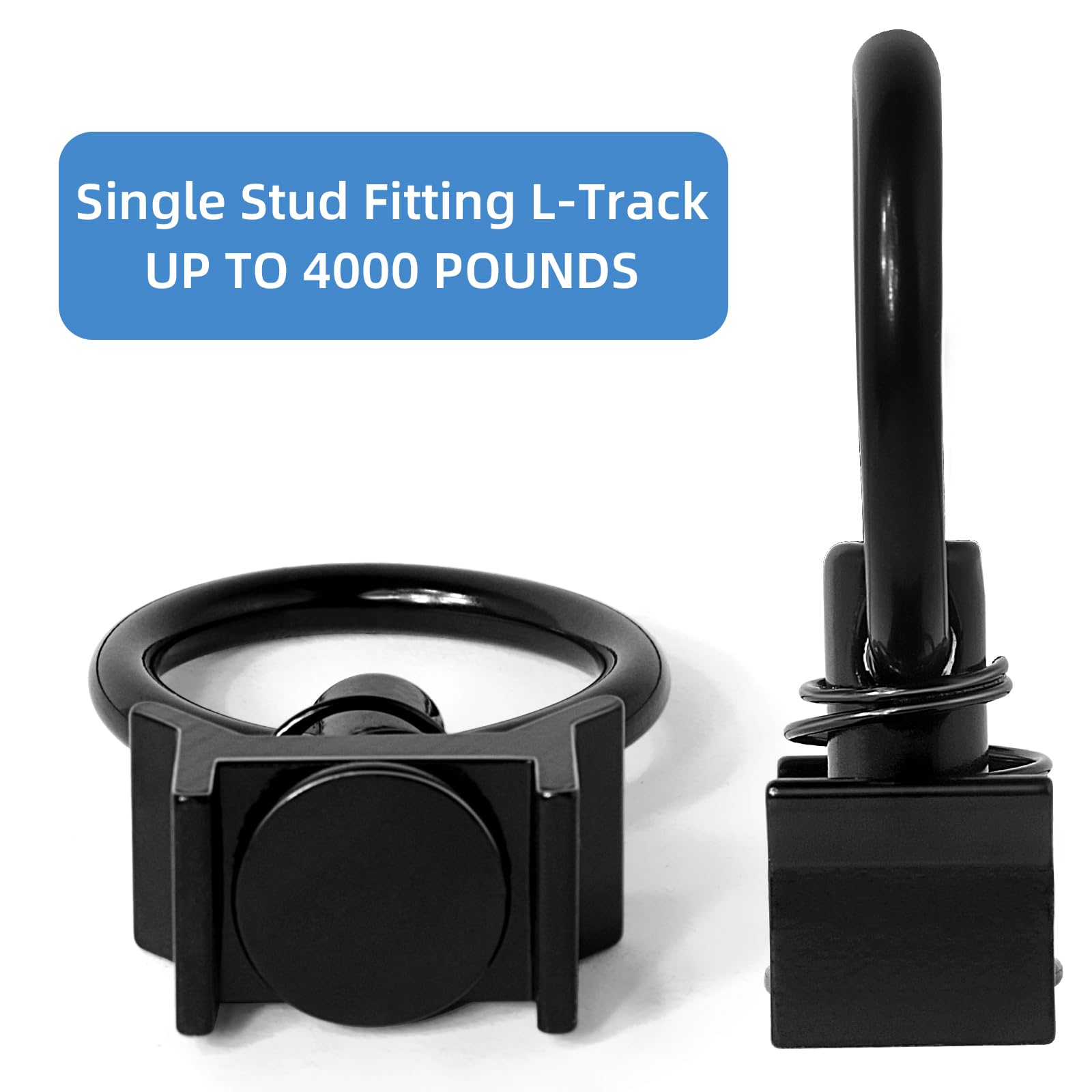 Fits Standard, Aircraft Style, Angled, and Recessed L Track profiles for versatility.