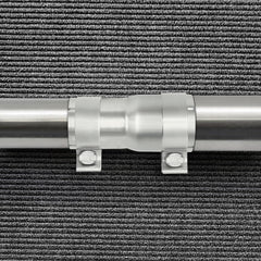 PALOZO exhaust adapter with bolts and clamp ready for assembly