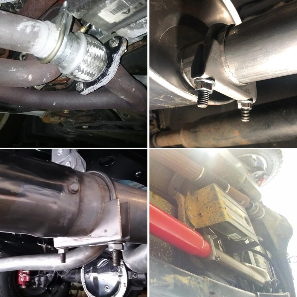PALOZO polished stainless finish adds a sleek look to exposed exhaust assemblies.