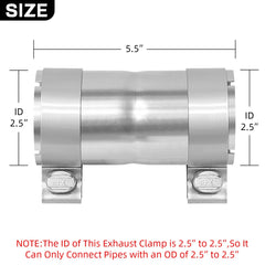PALOZO stainless steel clamp highlights durability and heat resistance for long-lasting performance.