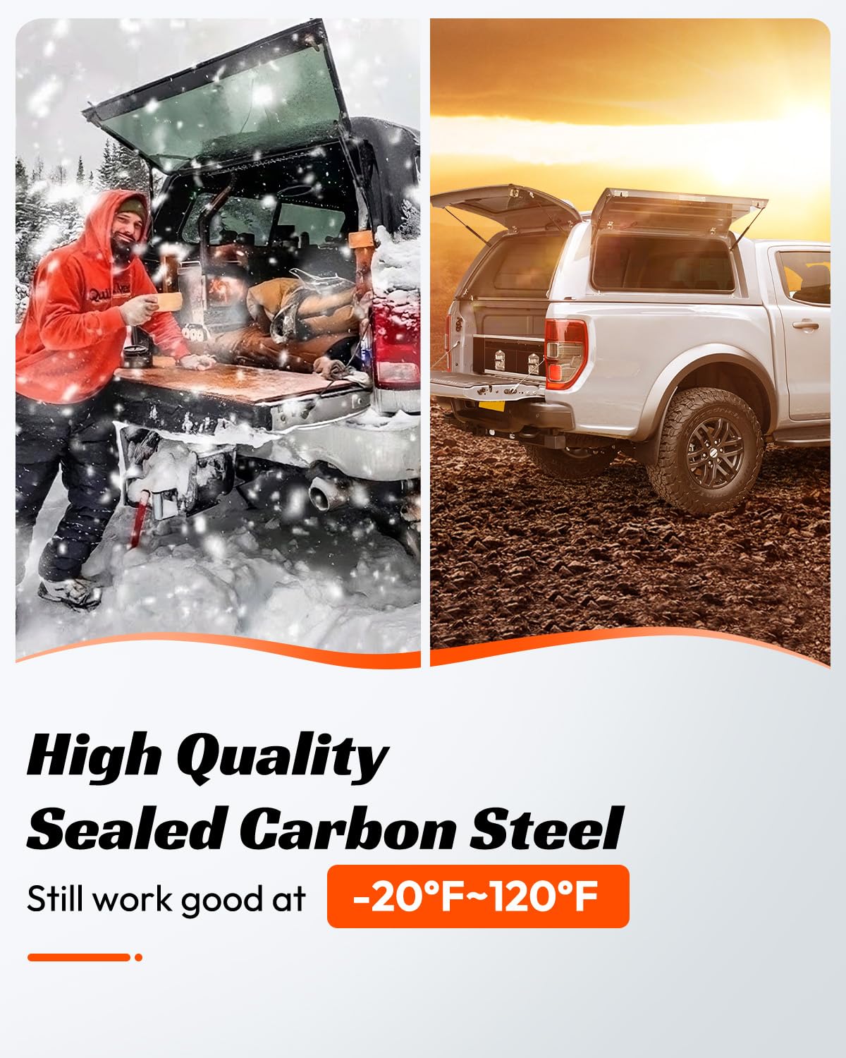 PAMAGOO low-temperature resistant materials withstand extreme outdoor conditions.