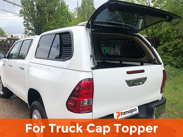 PAMAGOO weather-ready design for outdoor truck caps and campers.