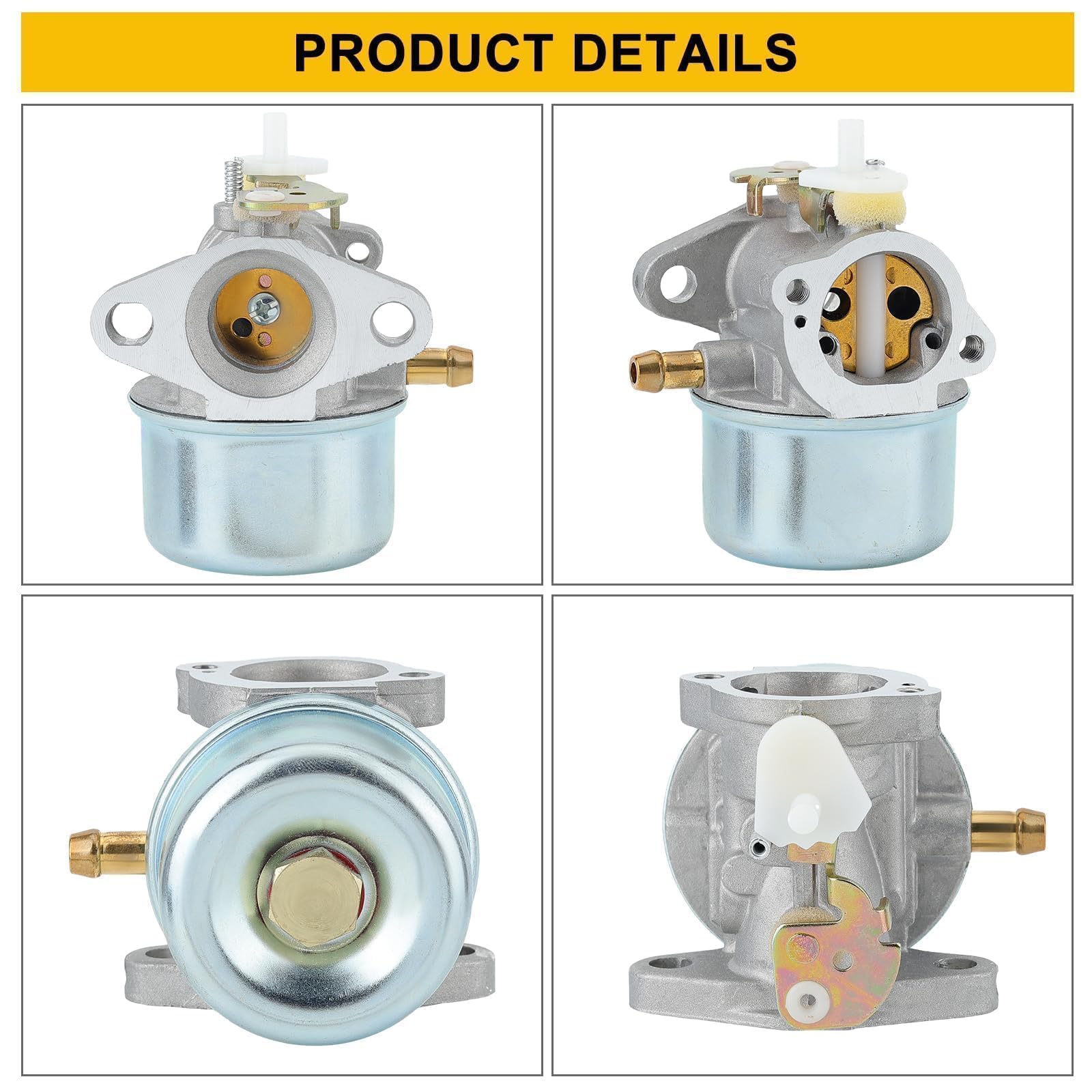 Panari 499059 air filter and pre-filter included for cleaner intake.