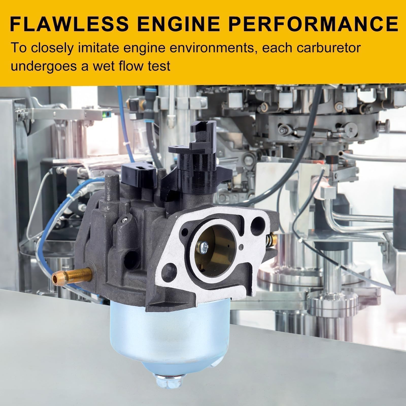 Panari carburetor kit includes spark plug and gaskets for quick install
