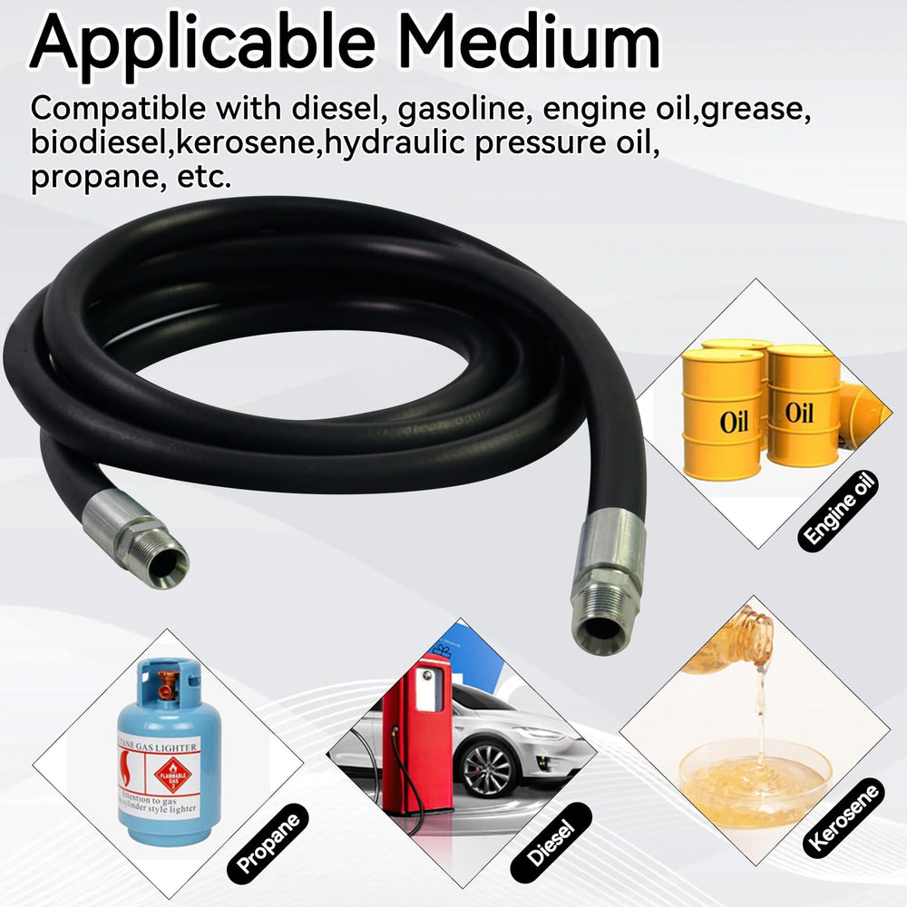 PANCYCW hose handles gasoline, diesel, biodiesel and other fuels