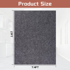 PANDOROOM garage mats non-slip backing keeps in place on wet surfaces