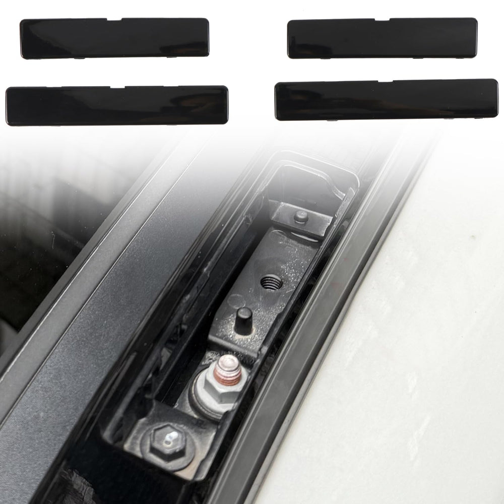 PanelCustom Rav4 XA50 end cover shell enhances roof rail aesthetics and shields against scratches