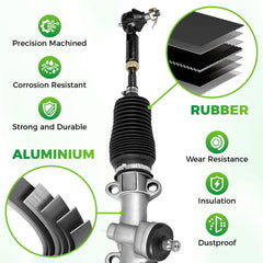 Panglong EZGO TXT steering rack kit includes ball joint and latch for precise fit.