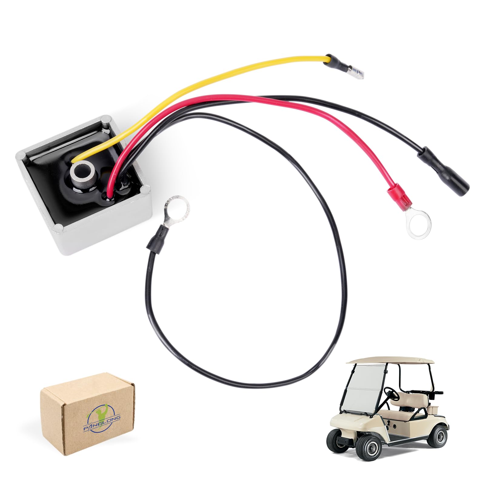 Panglong voltage regulator rectifier package for Club Car repair kit.